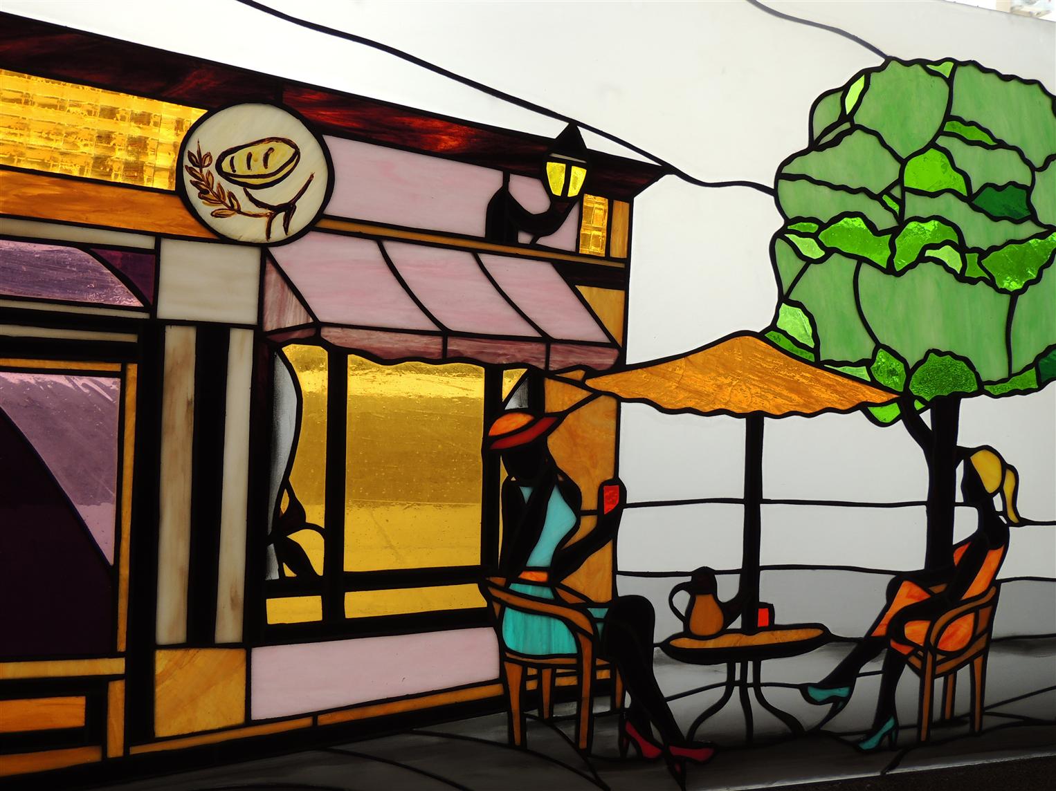 Tadhisar Cafe Ege vitray izmir